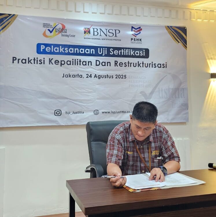 sertifikasi kepailitan